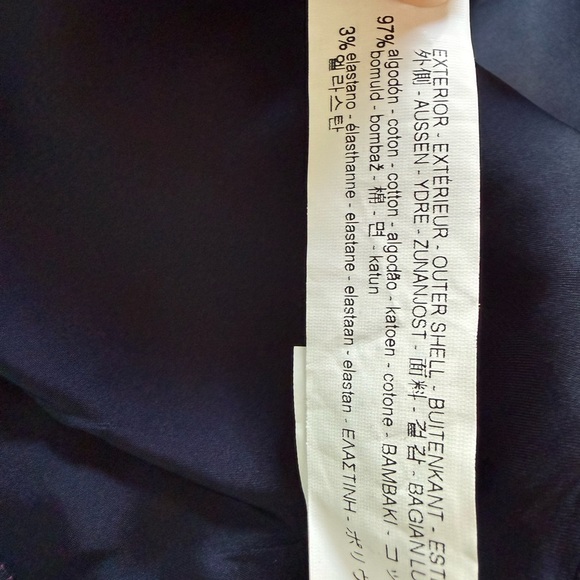 15-Zara Magenta Jacket with Navy Accents - Picture 7 of 9